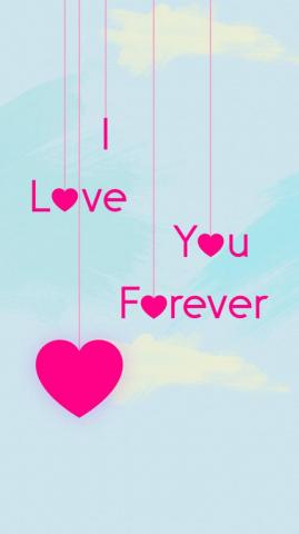 I Love You Message 4k HD Desktop Wallpaper For