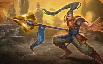 Xin Zhao League Of Legends Wallpaper Desktop