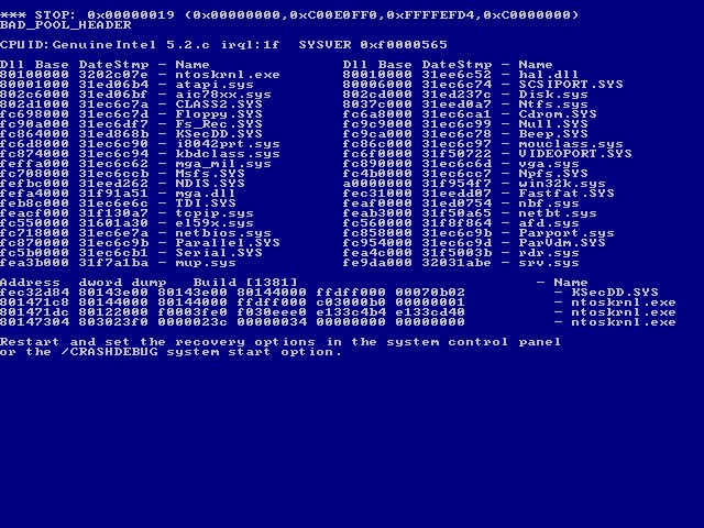 Figure A This Is The Actual Error Message