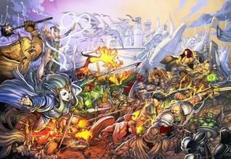 Exalted Fair Folk Battle By Udoncrew