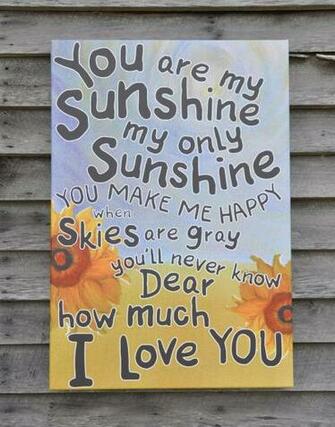 You Are My Sunshine The Little Girl Aged