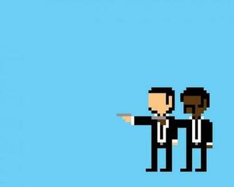 Wallpaper Pulp Pixel People Minimalism
