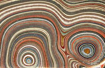 This Is Fordite Or Detroit Agate Thousands Of Layers