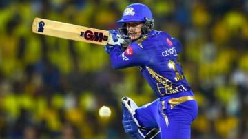 De Kock Unavailable For The Opener Against Rcb Disha News India