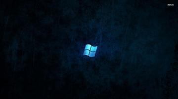 Blue Logo Wallpaper On