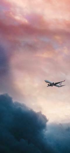 Vanshita Tilokani On Wings Airplane Wallpaper