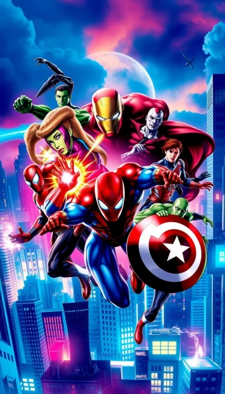 Marvel HD Android Phone Wallpaper
