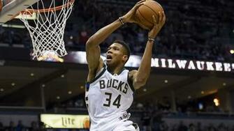 Giannis Antetokounmpo Dunk Wallpaper