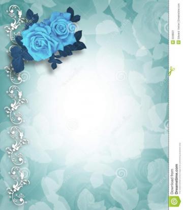 Wedding Invitation Pattern Blank Templates