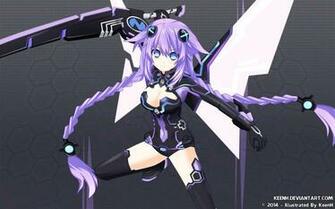 Hyperdimension Neptunia Purple Heart By Keenh