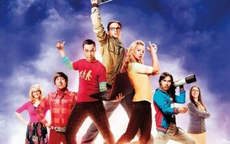 The Big Bang Theory Tv Series Cast Poster Wallpaper