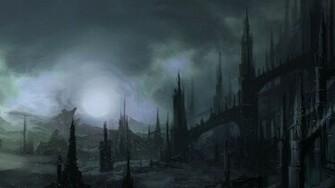 Gothic Castle Wallpaper