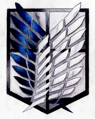 Attack On Titan Scouting Legion Emblem By Lynda2384