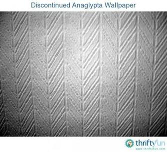 Discontinued Anaglypta Wallpaper Thriftyfun