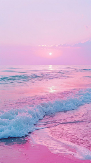 Pink Beach Wallpaper Gorgeous Scenes Artofit