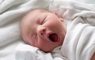 Sleepy Baby Wallpaper