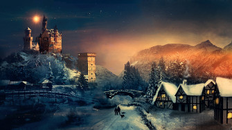 Christmas Winter Season 4k HD Wallpaper Image