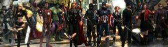 Avengers Dual Screen Wallpaper By Joeshouseofart