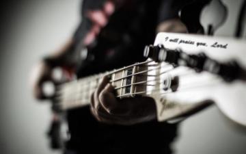 Bass Guitar Wallpaper Top Background
