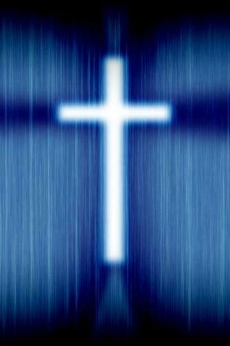 Light Cross iPhone Wallpaper