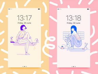 Sassy Ladies Frederique Matti Illustrator Designer