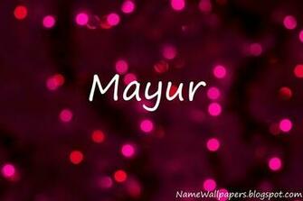 Name Wallpaper Mayur