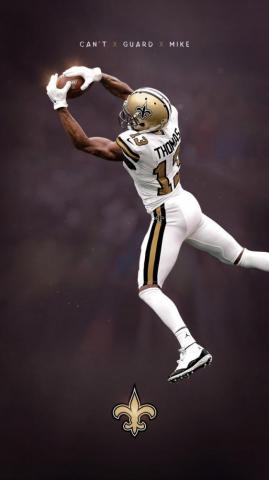 New Orleans Saints On Cantguardmike Wallpaper