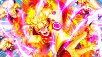 Nartuo Six Paths Sage Mode Kage Bunshin 4k Phone iPhone Wallpaper