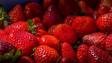Amazing Strawberries 4k Wallpaper Kde Store