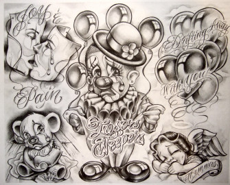 Cool Cartoon Gangster Wallpaper
