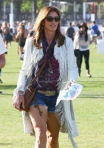 Cindy Crawford Coachella Valley Music And Arts Festival