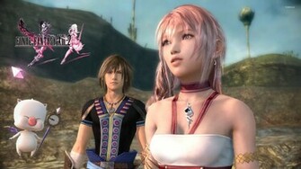 Serah And Noel Final Fantasy Xiii Wallpaper