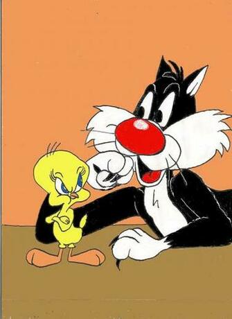 Tweety And Sylvester By Darcat1530