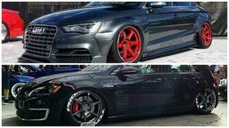 Audi S3 Sedan Widebody And Slammed E Golf Revealed By Allroad