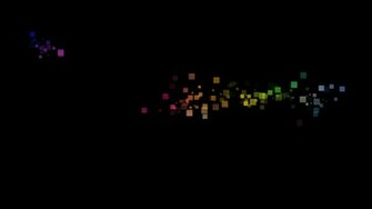 1080p Dark Rainbow Pixel Splash