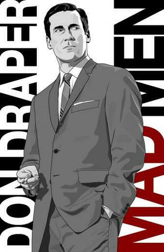 Mad Men Don Draper Poster By Andrewarizona