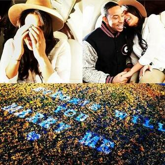 Ludacris Surprises Girlfriend Eudoxie Mbouguiengue With Mile High