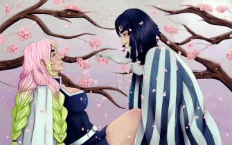Obanai Mitsuri Wallpaper By Adarapaints