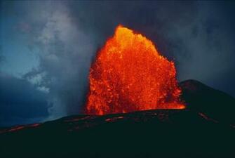 Nature Wallpaper For Desktop Volcano Widescreen