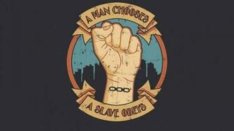 Bioshock Obey Revolution Slave Wallpaper