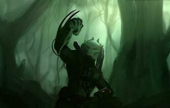Wallpaper Predator Jungle Alien Thing Image For