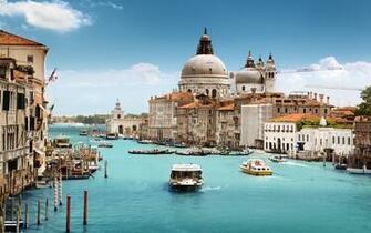 Grand Canal Of Venice Italy Computer Wallpaper Desktop Background