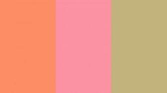 Salmon Pink Sand Three Color Background Jpg
