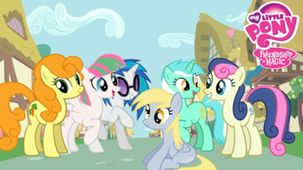 My Little Pony Background Is Magic By Saramanda101