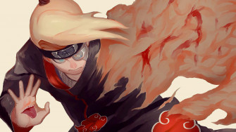 Akatsuki Cloud Background Wallpaper