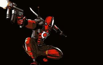 Deadpool Desktop Wallpaper Gunning Background