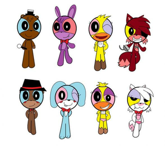 Puffed Five Nights At Freddy S By Misse The Cat