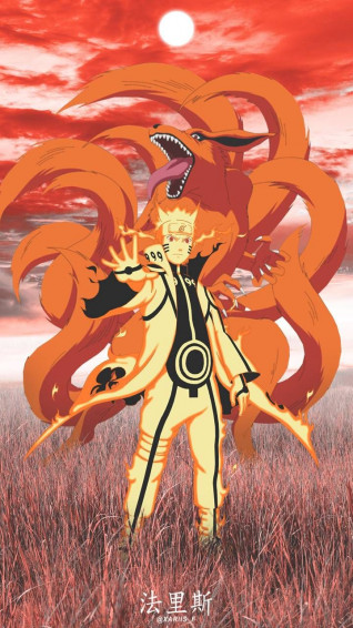 Naruto X Kurama Wallpaper By Xariis 6e On