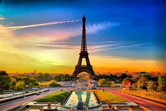 Tower Paris Summer Day July Wallpaper And Image