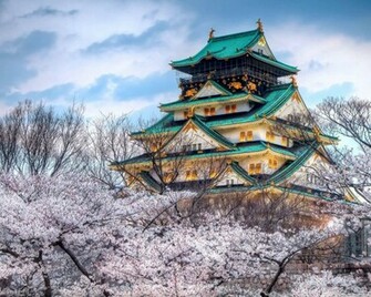Osaka Castle City Tours In Japan Wallpaper